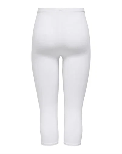 Only - Live Love 3/4 Leggings - White 